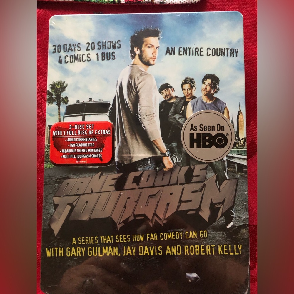 Dane Cook’s Tourgasm 3 disc set